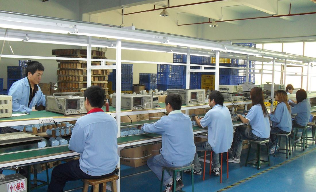 PAUXIS production line and quality control